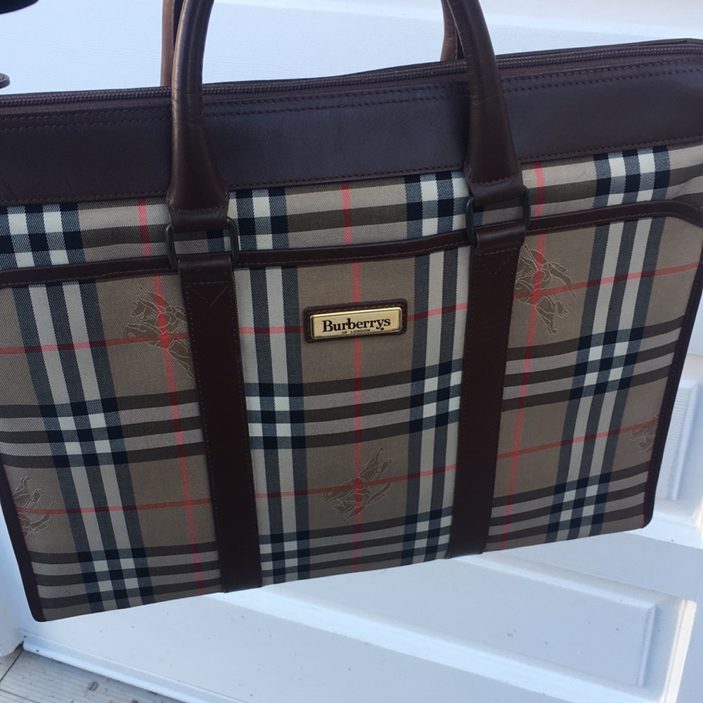 Burberry Laptop/ Document Holder